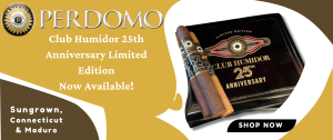 Cub Humidor Perdomo 25th Anniversary Home Page Banner Link to Product