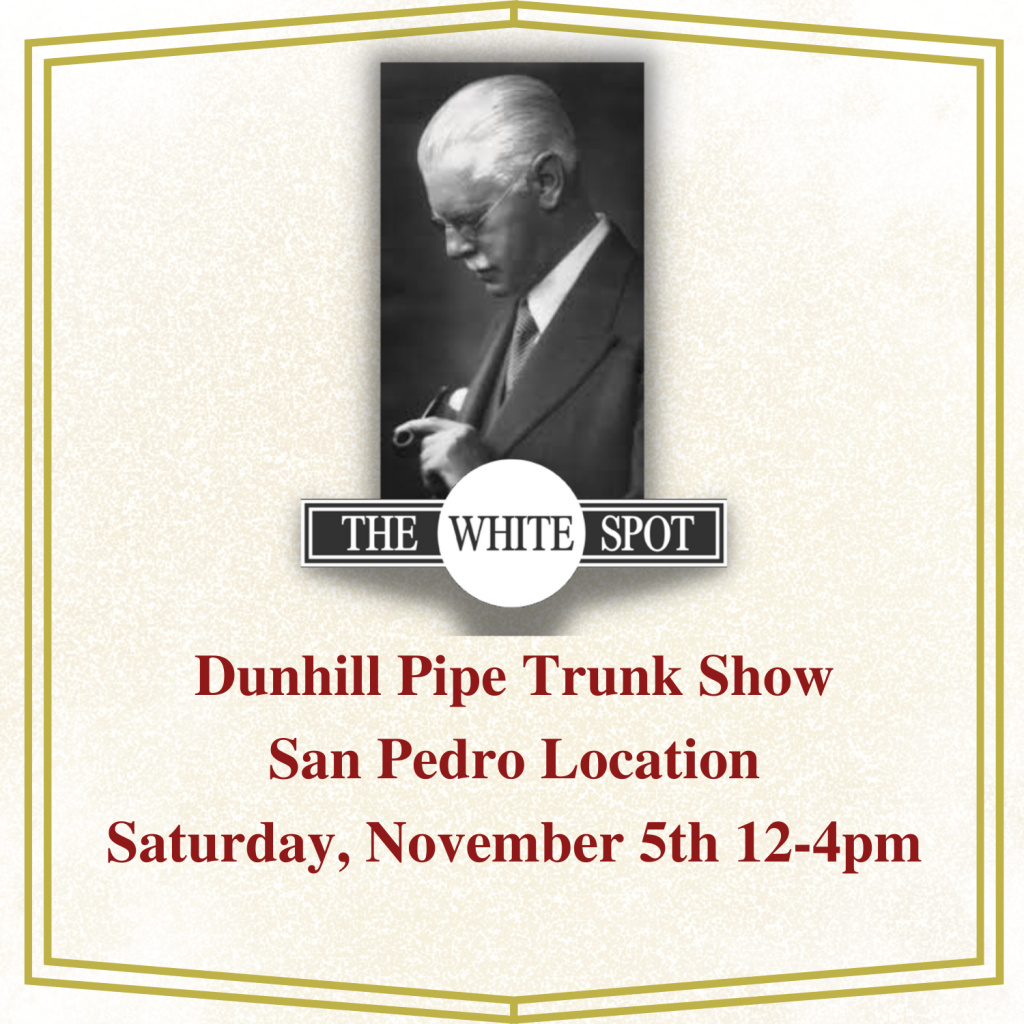 Dunhill Pipe Trunk Show San Pedro Club Humidor