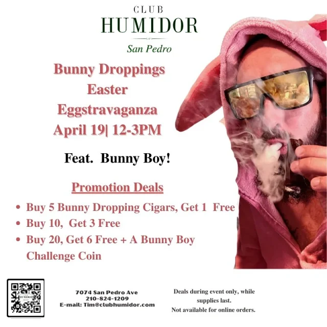 Get in this Bunny Boy action happening now at San Pedro location!