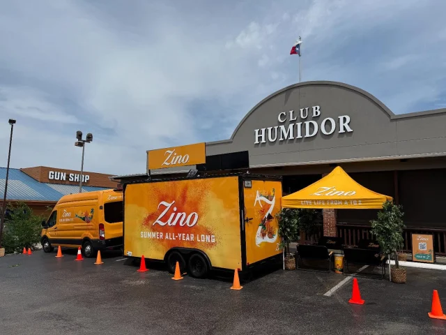 Happening now at our San Pedro location! Zino deals!